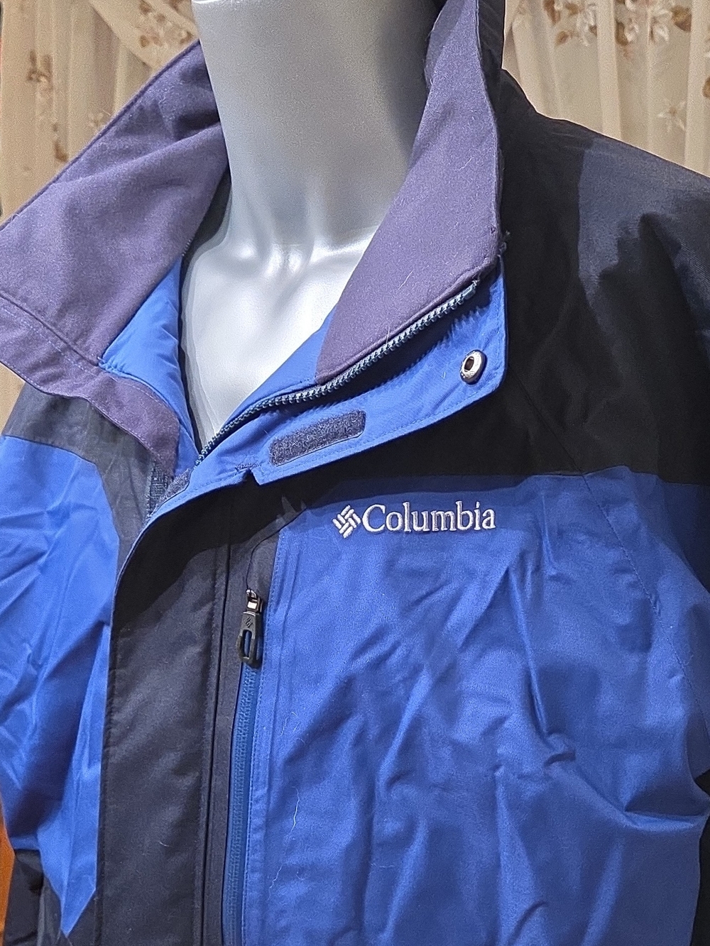 Columbia Men's Omni-Tech Omni-Heat Waterproof Breathable Full Zip Jacket L